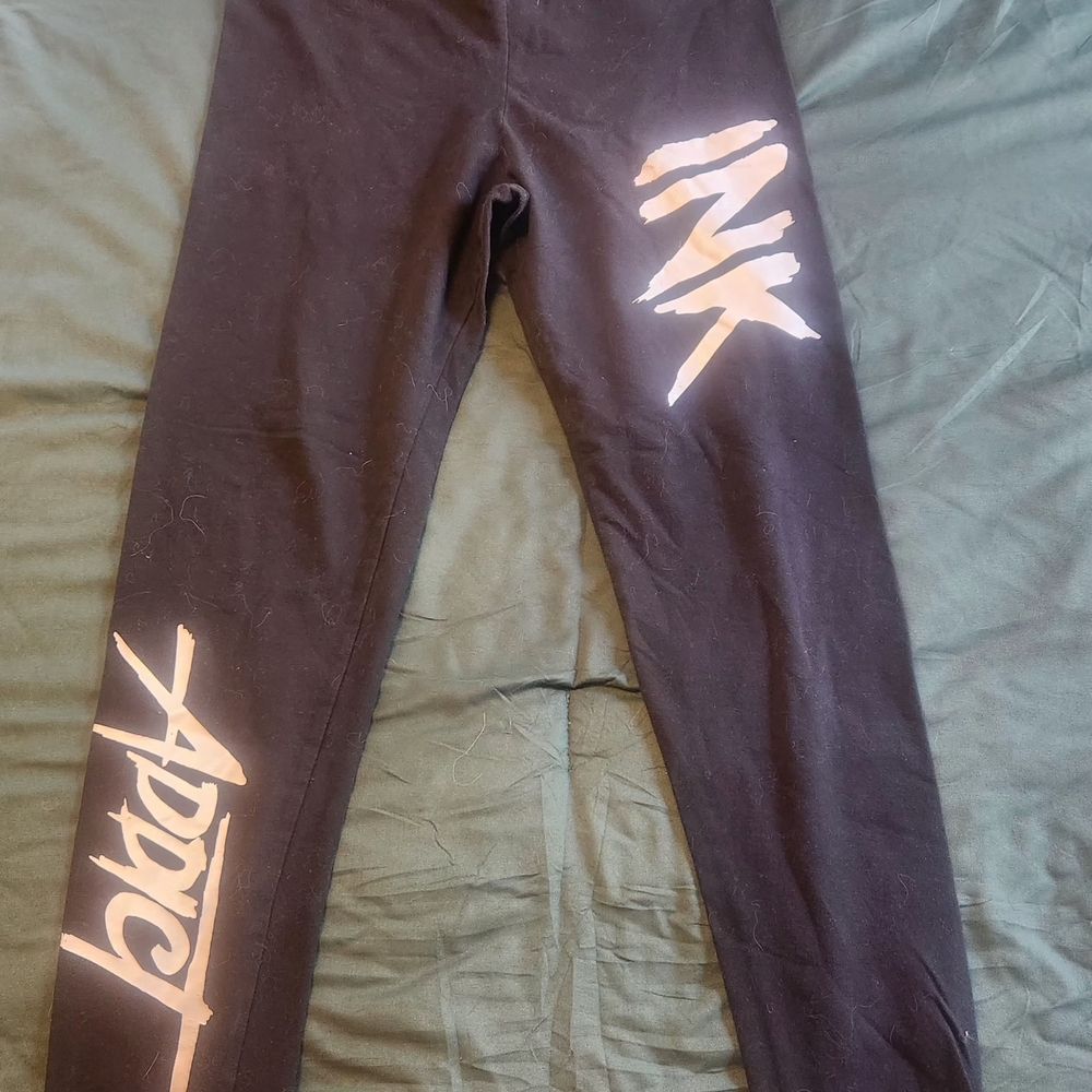 Ink Addict Black Leggings